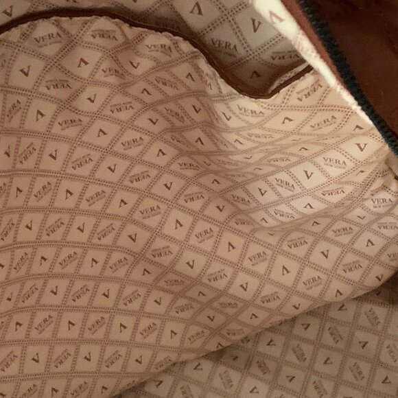 Vera New York Quilt Backpack Cognac